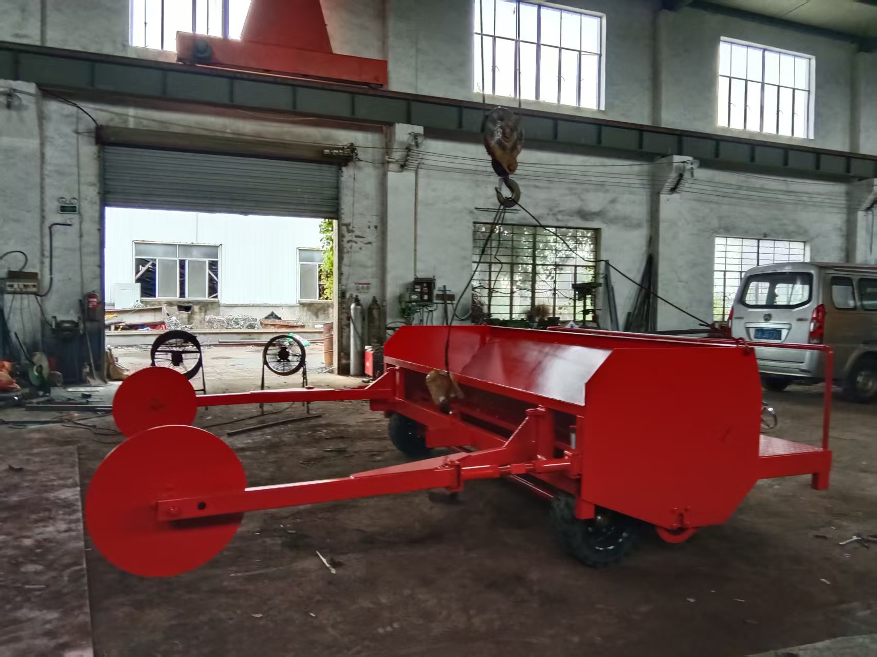 推行式碎石撒布機